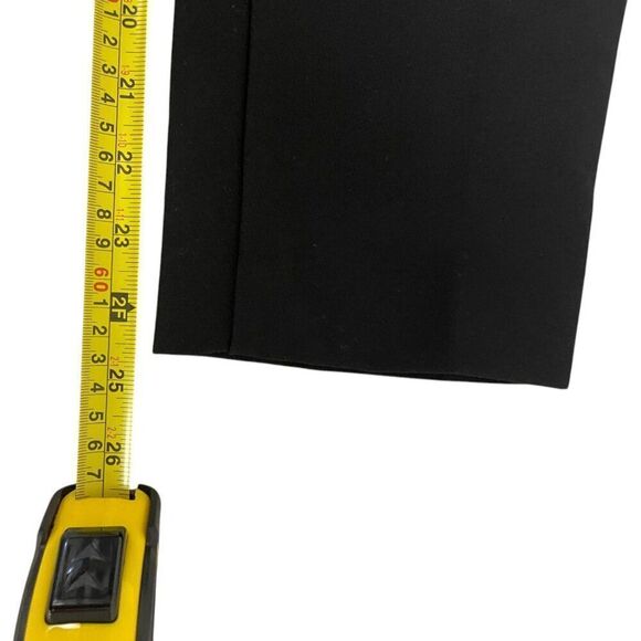 Zara Womens High Waisted Pants Trousers Ankle S Black 9490/590 NWT no belt - Picture 15 of 15